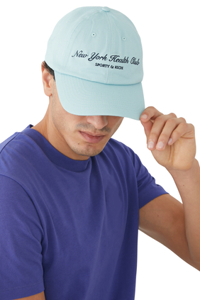 Logo-Embroidered Cap